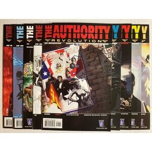 The Authority: Revolution (2004) DC Wild storm Comic Book Set 1 - 9